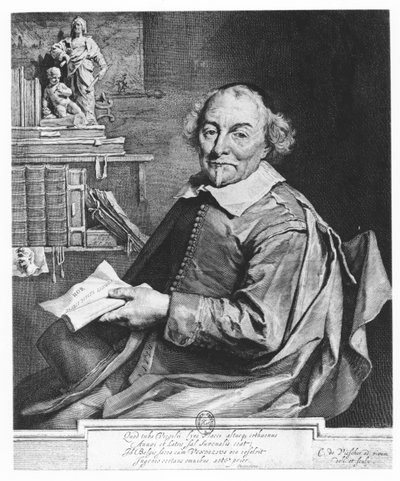 Joost van den Vondel by Cornelis Visscher